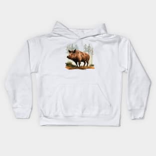 Wild Boar Kids Hoodie